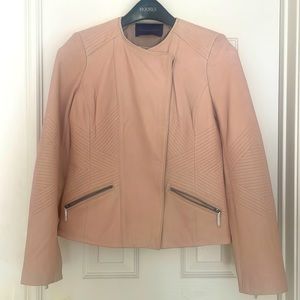 Adrienne Vittadini leather jacket, NWT